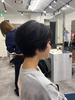 ショート カラー ヘアアレンジ レイヤー/メンズ🥑 マエダアズミ🥑のヘアスタイル