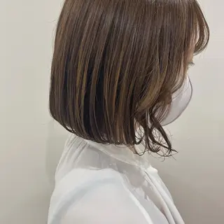 ショート 透明感カラー/京橋/ reikoのヘアスタイル