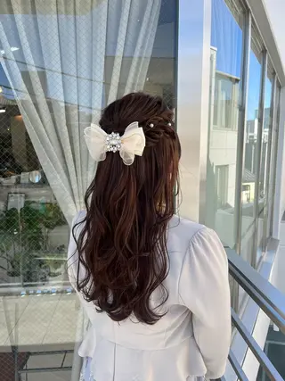 セミロング 大人ガーリー🕊 Lewinはるのヘアスタイル