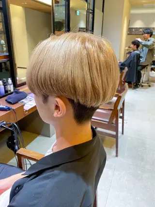 カラー メンズ 【メンズ限定】原 唯登のヘアスタイル