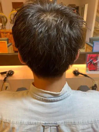 メンズ ハイトーンカラー🩵 耳ツボジュエリー👂のその他イメージ