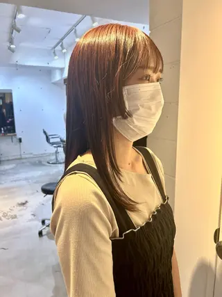 セミロング 湯田 修永のヘアスタイル