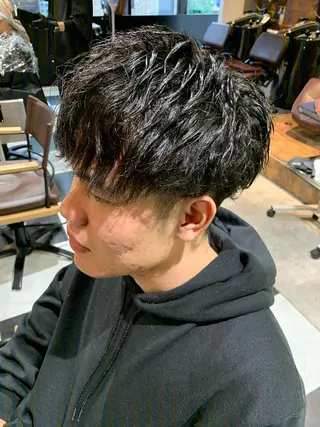 ショート 坪井 彰吾のヘアスタイル