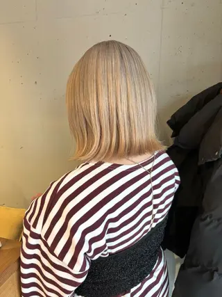 ミディアム まるやま ゆいかのヘアスタイル