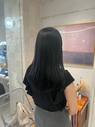 ロング カラー 韓国ヘア☁️ mitsukiのヘアスタイル