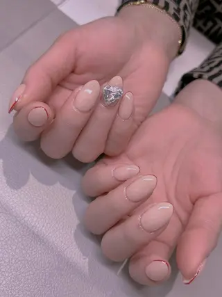 ネイル 長さだし専門店 M2　rikaのネイルデザイン