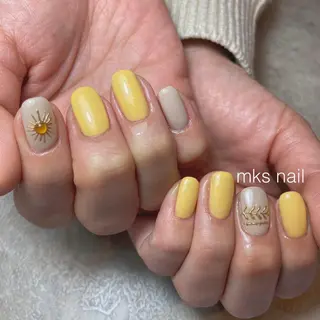 ネイル mks＊nail //  枚方長尾のネイルデザイン