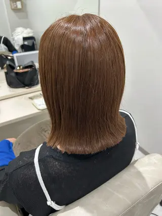 ミディアム Rune 横田 椿のヘアスタイル