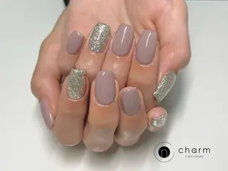 ネイル ネイルルーム チャームのネイルデザイン