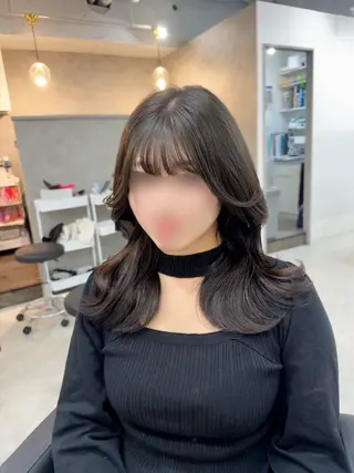 ミディアム MAHO/透明感カラ ー/髪質改善🍒のヘアスタイル