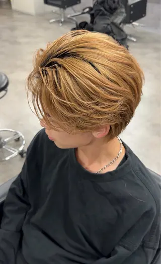 カラー シャドウパーマ/立川 メンズ/コタロウのヘアスタイル