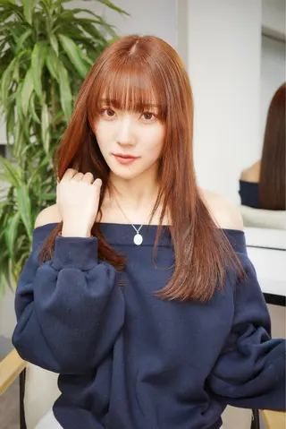 セミロング カラー ✨上品レディーなヘア スタイルへ✨髙木諒也のヘアスタイル