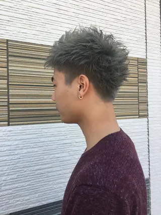 ショート 井上 真利のヘアスタイル