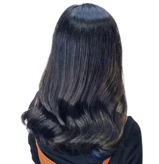 ロング カラー ケアブリーチ /髪質 改善/古橋圭史郎のヘアスタイル