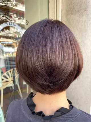 ショート カラー CoCooN 店長 さのえみのヘアスタイル