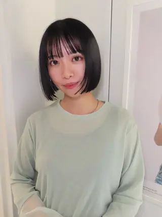 ショート rizu🤎/ ボブ /ブラウンカラーのヘアスタイル