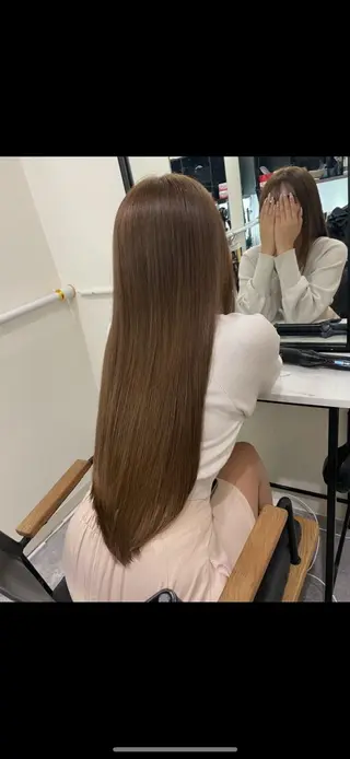 ロング 髪質改善 H realのヘアスタイル