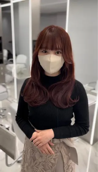 ロング カラー 新宿店長 🦄ブリーチYUGOのヘアスタイル