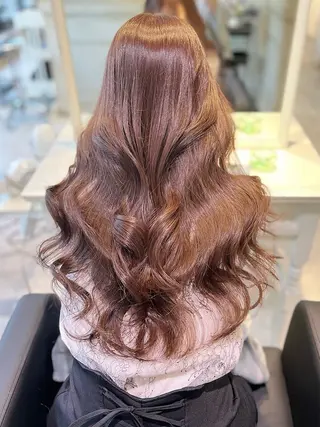 ロング カラー 透明感カラー🎀 みゆうのヘアスタイル