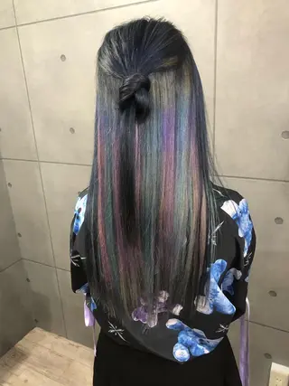 ミディアム トッチ 艶髪髪質改善のヘアスタイル