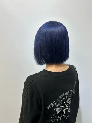 ミディアム 韓国ヘア×ハイトーン AYA💫のヘアスタイル