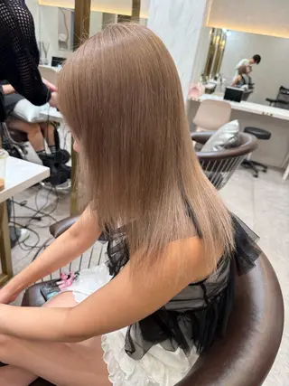 ロング カラー レイヤーダブルカラー KYONのヘアスタイル