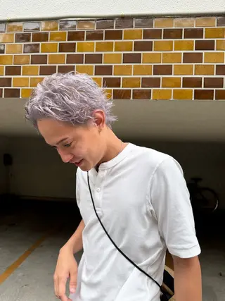 ショート パーマ/パーマ落とし /メンズカット/ヒロのヘアスタイル