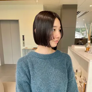ショート 髪質改善カラー/ボブ 🌻Mutsumiのヘアスタイル