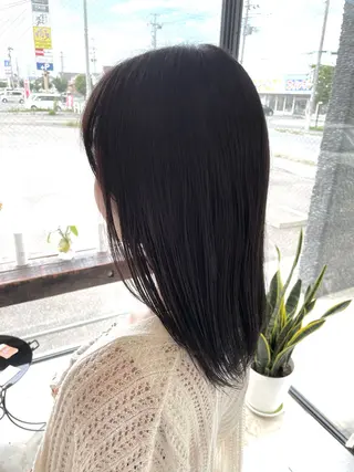 ロング カラー 芳賀 風斗のヘアスタイル