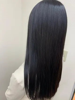 ロング カラー 🫧透明感カラー🫧 美髪矯正🫧チサトのヘアスタイル