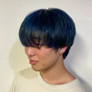 カラー メンズ ｼﾉｻﾞｷ ｷﾅのヘアスタイル