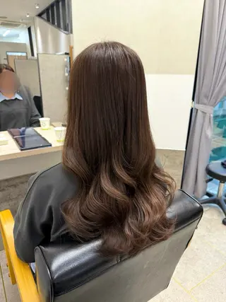 ロング カラー GiseL 博多 ほのかのヘアスタイル