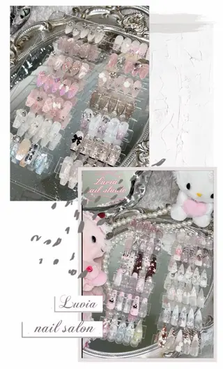 ネイル 🍒Luvia ワンホンネイルのネイルデザイン