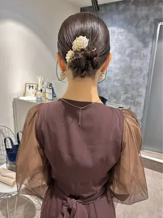 ミディアム ヘアアレンジ レイヤーカット🪄 耳ツボ🎀Ayumiのヘアスタイル
