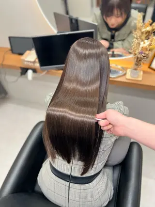 ロング カラー 当日予約OK⭕️ 佐藤太一のヘアスタイル