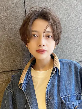 ショート 銀座ショートヘア特化 渡部 誠のヘアスタイル