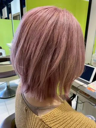 ミディアム EARTH関内店 地主のヘアスタイル