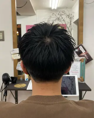 ショート メンズ ユ カの眉毛・アイブロウイメージ