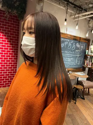 ロング カラー 韓国好き🇰🇷 美容師MIKUのヘアスタイル