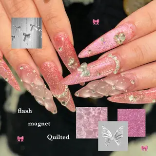 ネイル Merci𖤐´ 長谷川　【万代】のマツエク・マツパデザイン