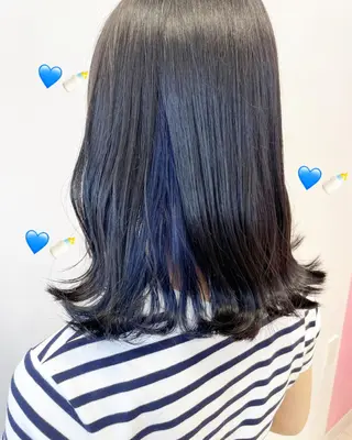 ミディアム カラー 新宿駅近♡個室 ♡関口三都季🌜のヘアスタイル