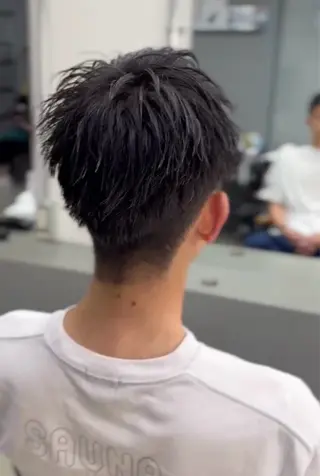 ショート メンズ メンズ専門サロン wokeのヘアスタイル