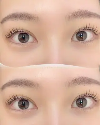 マツエク・マツパ rukuku🌼Ui まつパ/眉毛Waxのマツエク・マツパデザイン