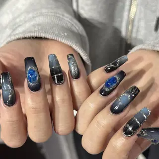 セミロング 米山 慧のネイルデザイン