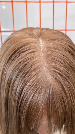 ミディアム カラー カットモデル様無料 💎saaya💎のヘアスタイル