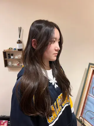 ロング 韓国スタイル🫧 サーシャのヘアスタイル