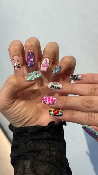 ネイル 🎶個性派ネイル💅 /Komachi❤️のネイルデザイン