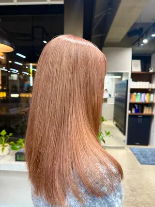 カラー ルシ🎨/ハイトーン デザイン/髪質改善のヘアスタイル