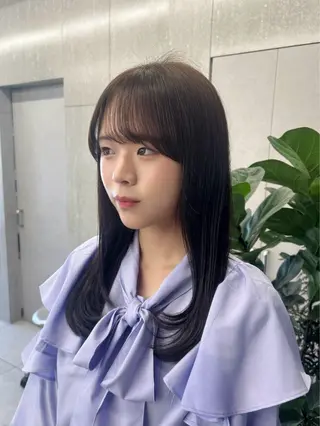 セミロング ♡モデル募集中♡ Hananのヘアスタイル