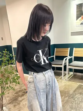 ミディアム カラー カラーリスト菅野 竜矢🌈のヘアスタイル